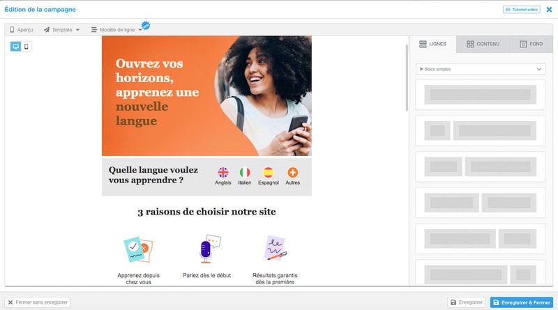 personnalisation intelligente des messages