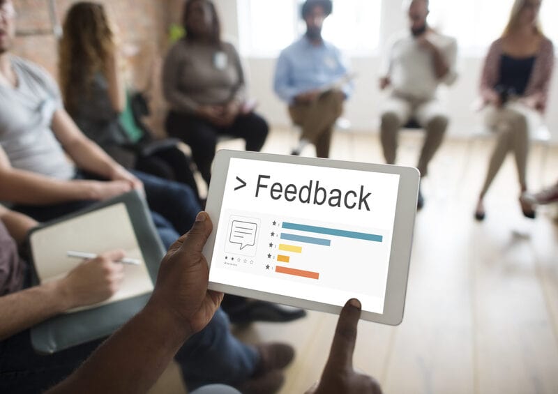 feedback de satisfaction